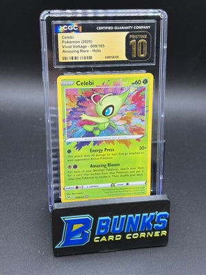 Celebi Amazing Rare Holo CGC Pristine 10