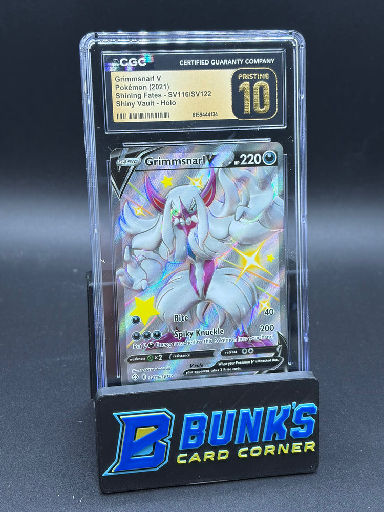 Grimmsnarl V Shiny Vault CGC Pristine 10