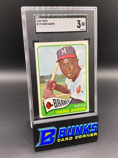1965 Hank Aaron SGC 3