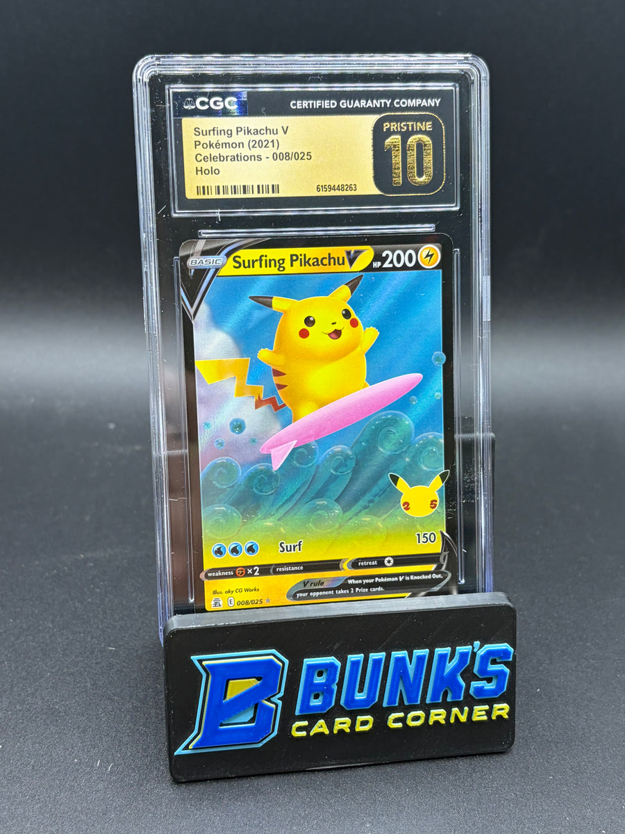 Surfing Pikachu Holo CGC Pristine 10