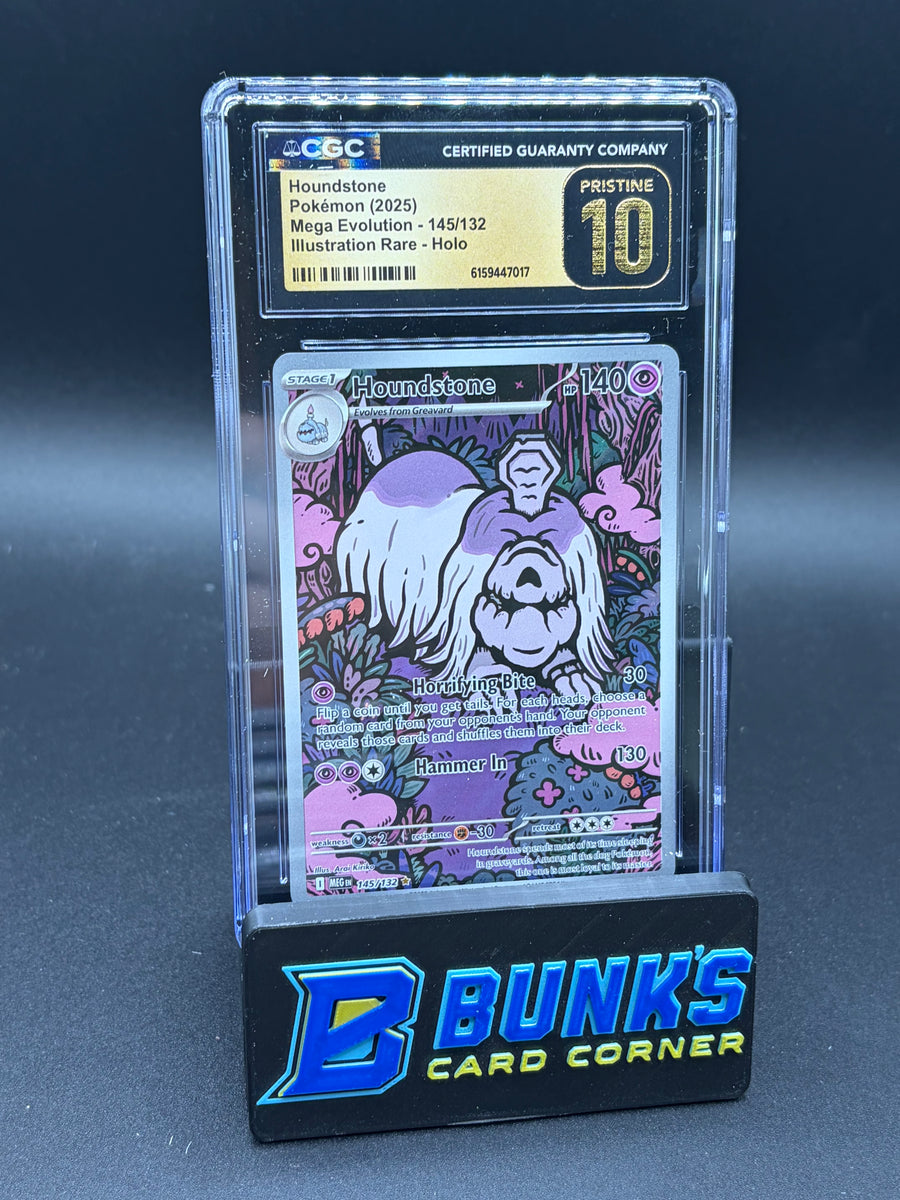 Houndstone Illustration Holo CGC Pristine 10