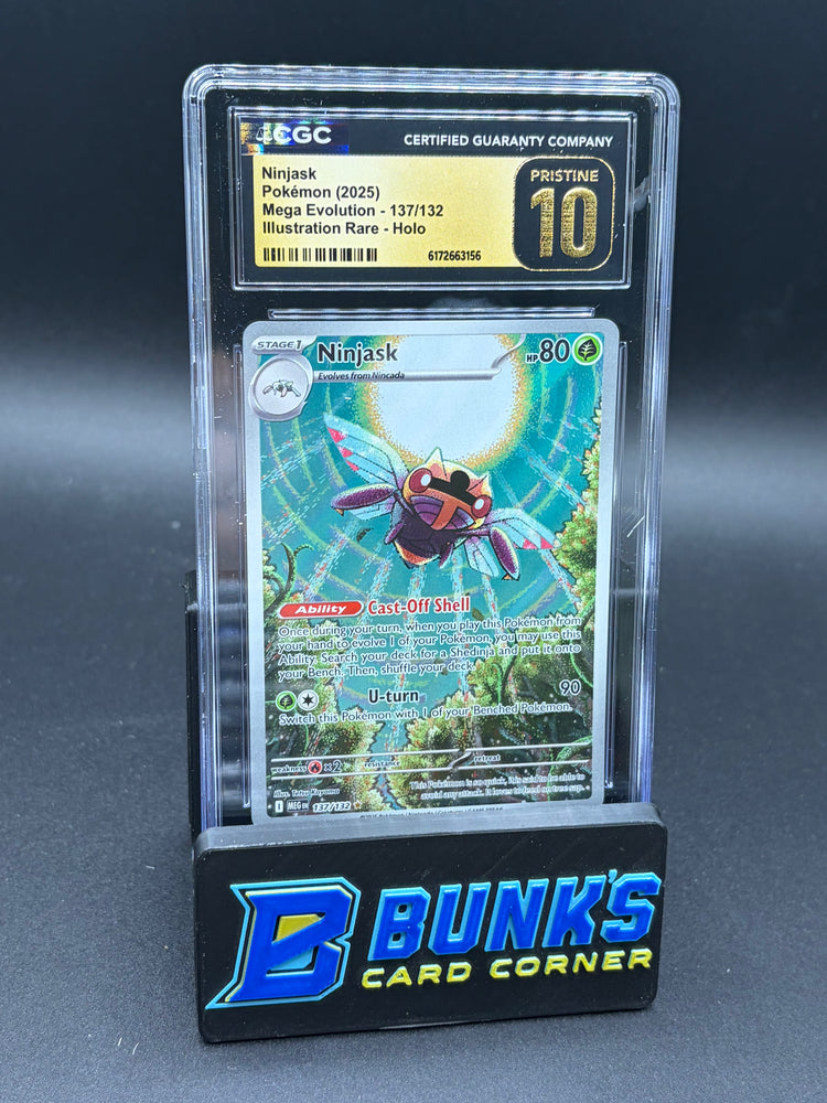 Ninjask Illustration Rare Holo CGC Pristine 10