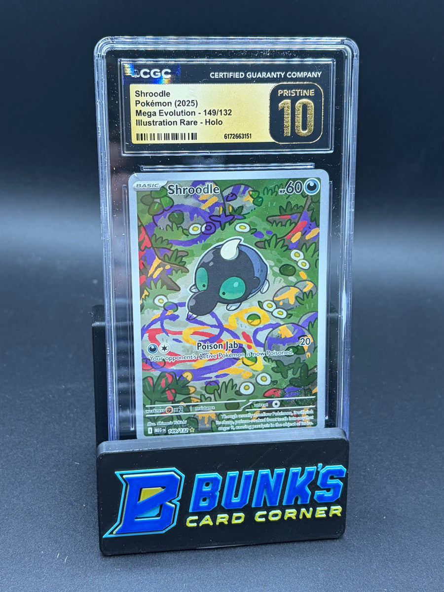 Shroodle Illustration Rare Holo CGC Pristine 10