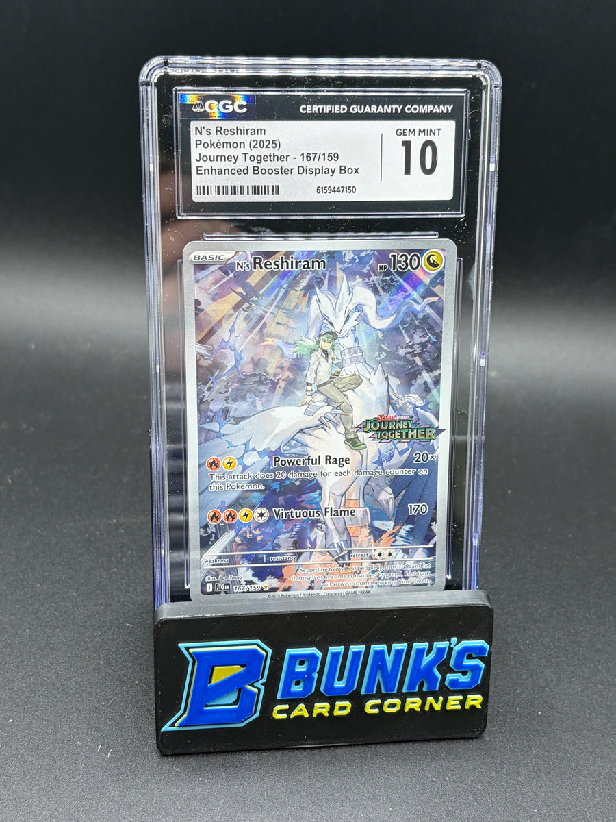 N's Reshiram Journey Together CGC 10