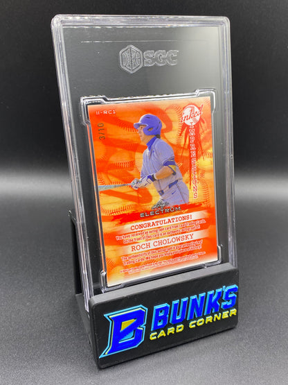 2024 Roch Cholowsky Inked Impressions Pink 3/10 SGC Authentic