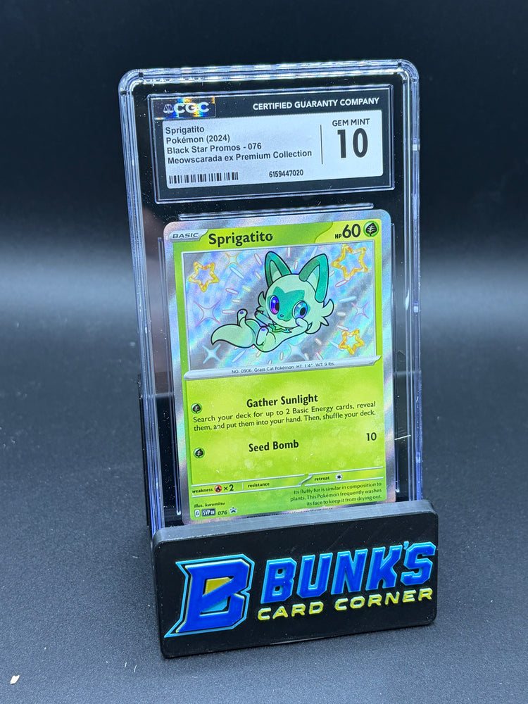 Sprigatito Promo CGC 10