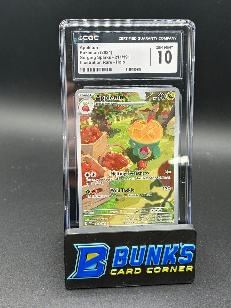Appletun Illustration rare Holo CGC 10