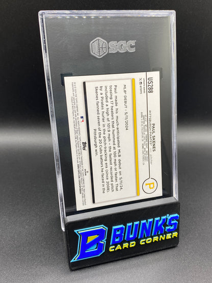 2024 Paul Skenes Gold Foil SGC 9.5