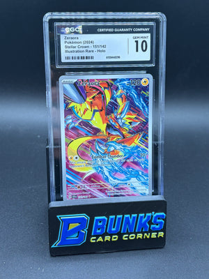 Zeraora Illustration Rare Holo CGC 10