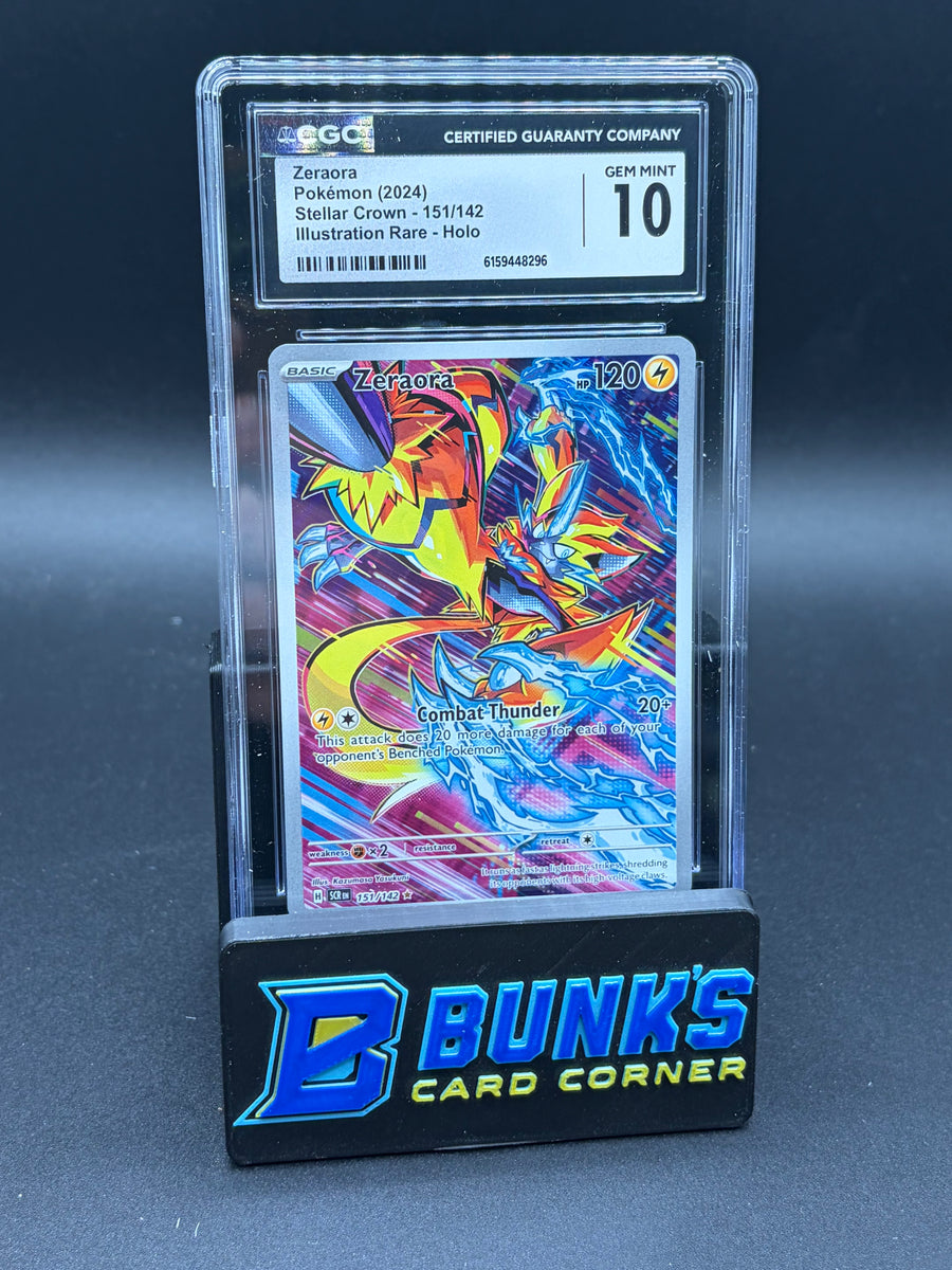 Zeraora Illustration Rare Holo CGC 10