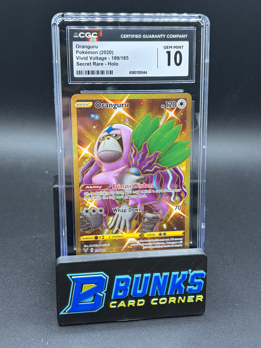Oranguru Secret Rare Holo CGC 10