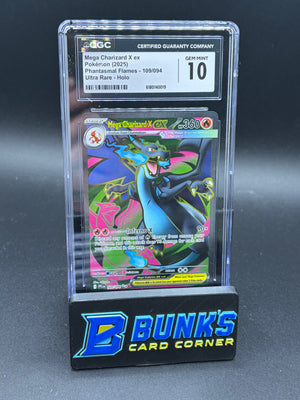Mega Charizard X ex Ultra Rare Holo CGC 10
