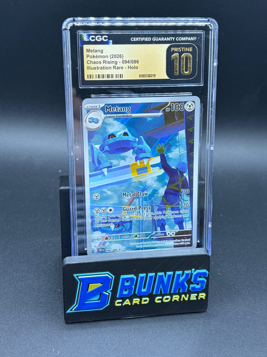 Metang Illustration Rare Holo CGC Pristine 10
