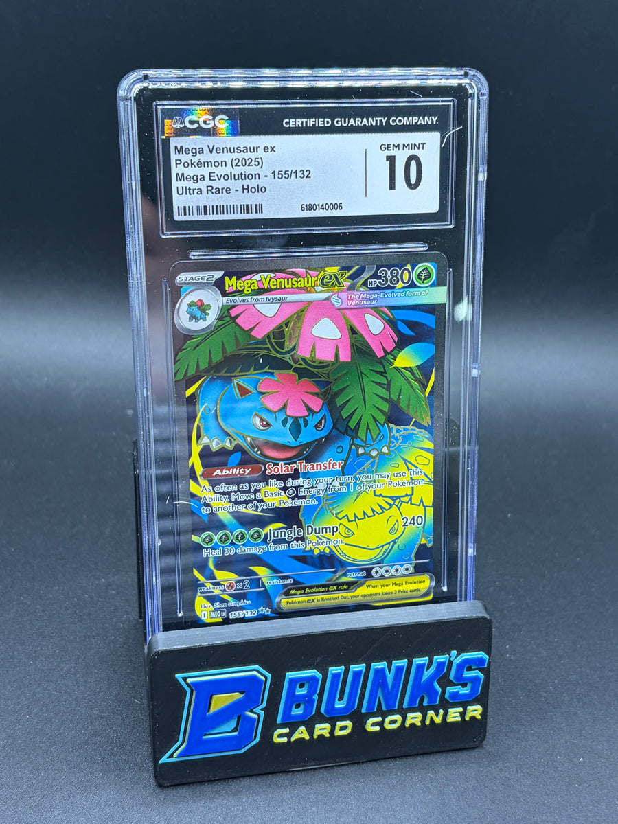 Mega Venusaur ex Ultra Rare Holo CGC 10