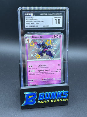 Ceruledge Shiny Rare Holo CGC 10