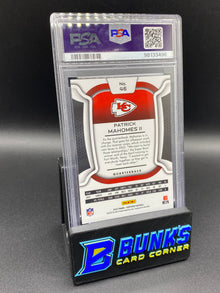 2022 Patrick MaHomes II Mirror Purple PSA 9