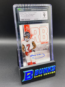 2024 Bucky Irving Rookie Class Auto CGC 9