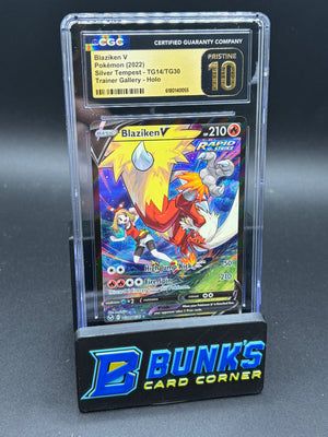Blaziken V Trainer Gallery CGC Pristine 10