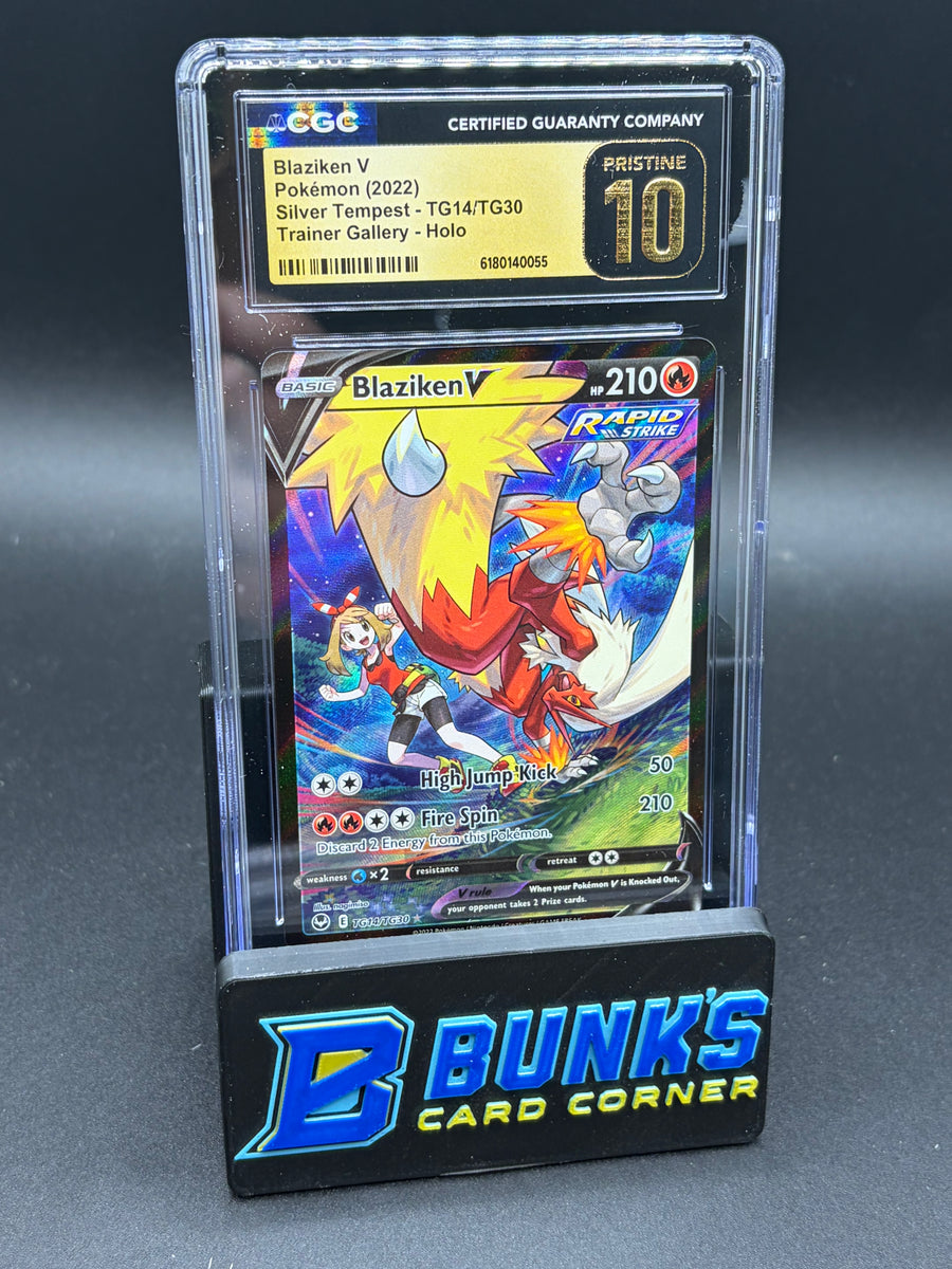 Blaziken V Trainer Gallery CGC Pristine 10