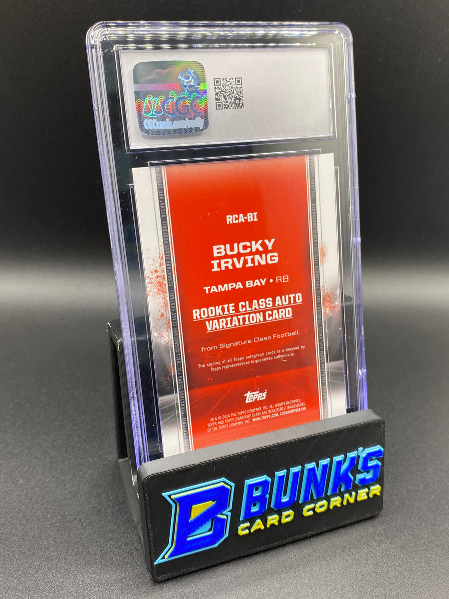 2024 Bucky Irving Rookie Class Auto CGC 9