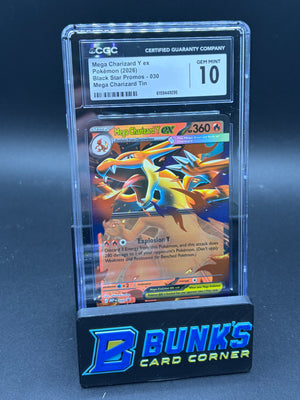 Mega Charizard Y ex Promos CGC 10