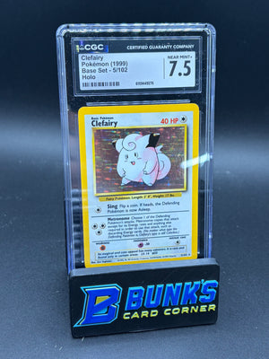 Clefairy Holo CGC 7.5