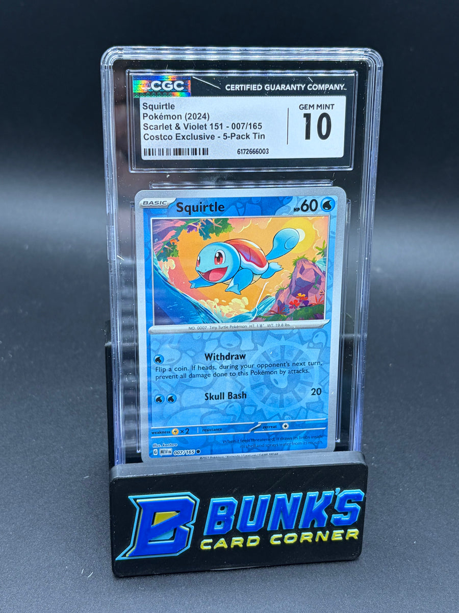 Squirtle Scarlet & Violet CGC 10