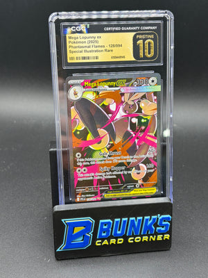 Mega Lopunny ex SIR Phantasmal Flames CGC Pristine 10