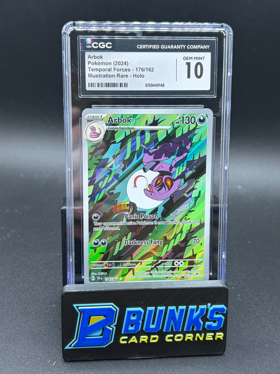 Arbok Illustration Rare Holo CGC 10