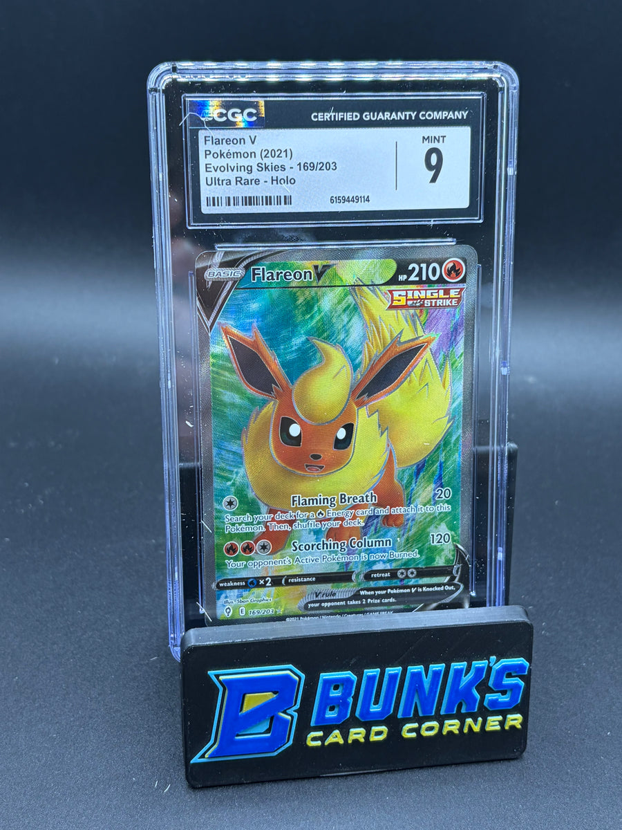 Flareon V Ultra Rare Holo CGC 9