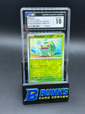 Bulbasaur Scarlet & Violet CGC 10