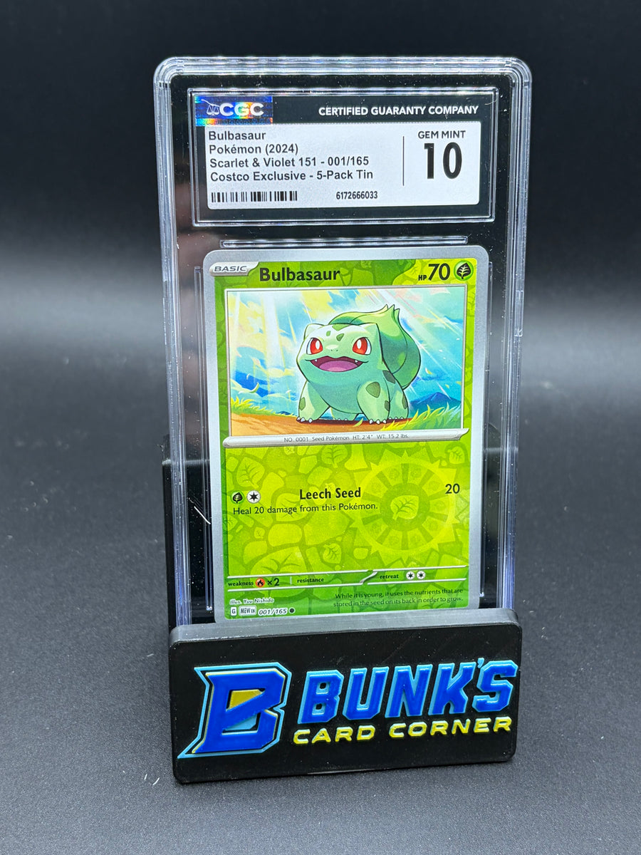 Bulbasaur Scarlet & Violet CGC 10