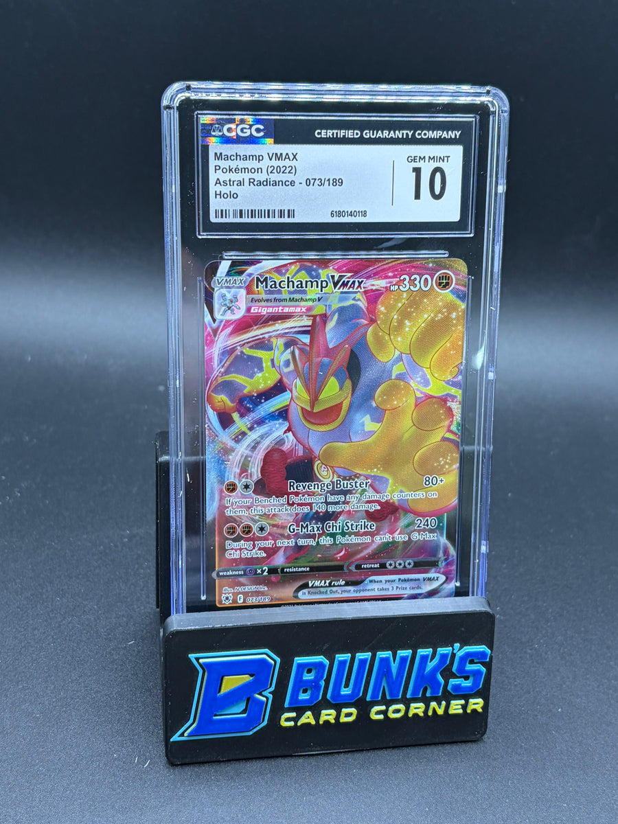 Machamp VMAX Holo CGC 10