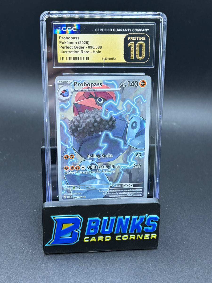 Probopass Illustration Rare Holo CGC Pristine 10