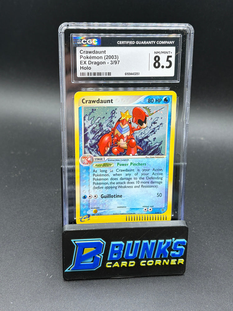 Crawdaunt Holo CGC 8.5