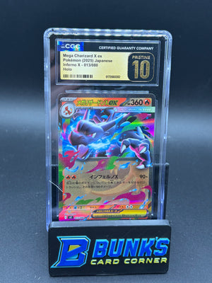 Mega Charizard X ex Holo CGC Pristine 10