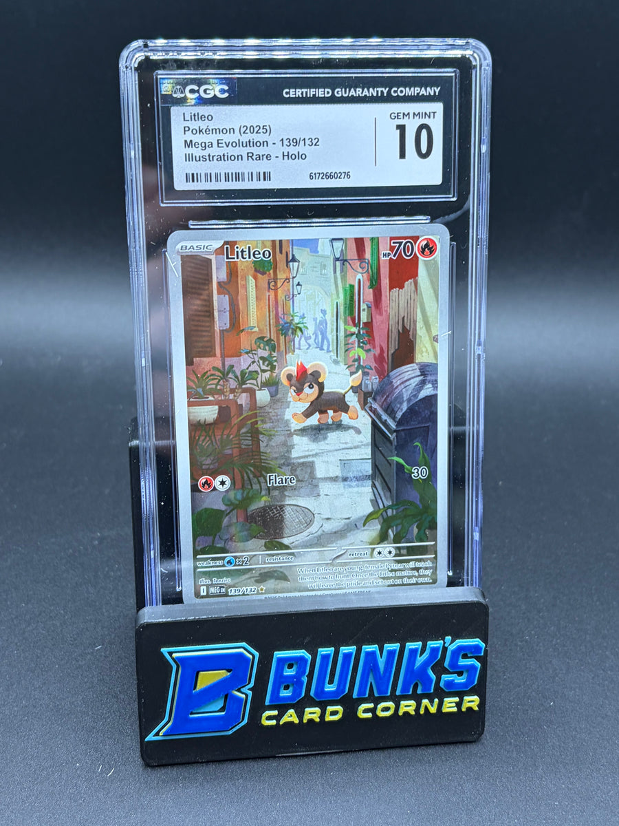 Litleo Illustration Rare Holo CGC 10