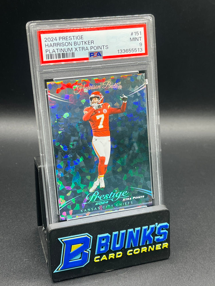 2024 Harrison Butker Platinum Xtra Points PSA 10