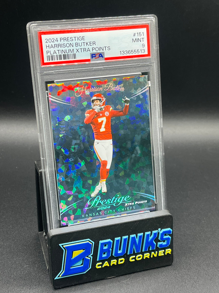 2024 Harrison Butker Platinum Xtra Points PSA 10