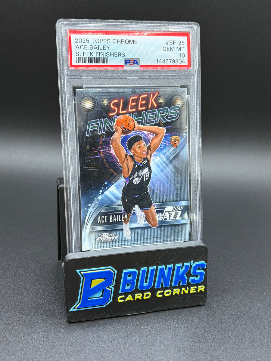 2025 Ace Bailey Sleek Finishers PSA 10