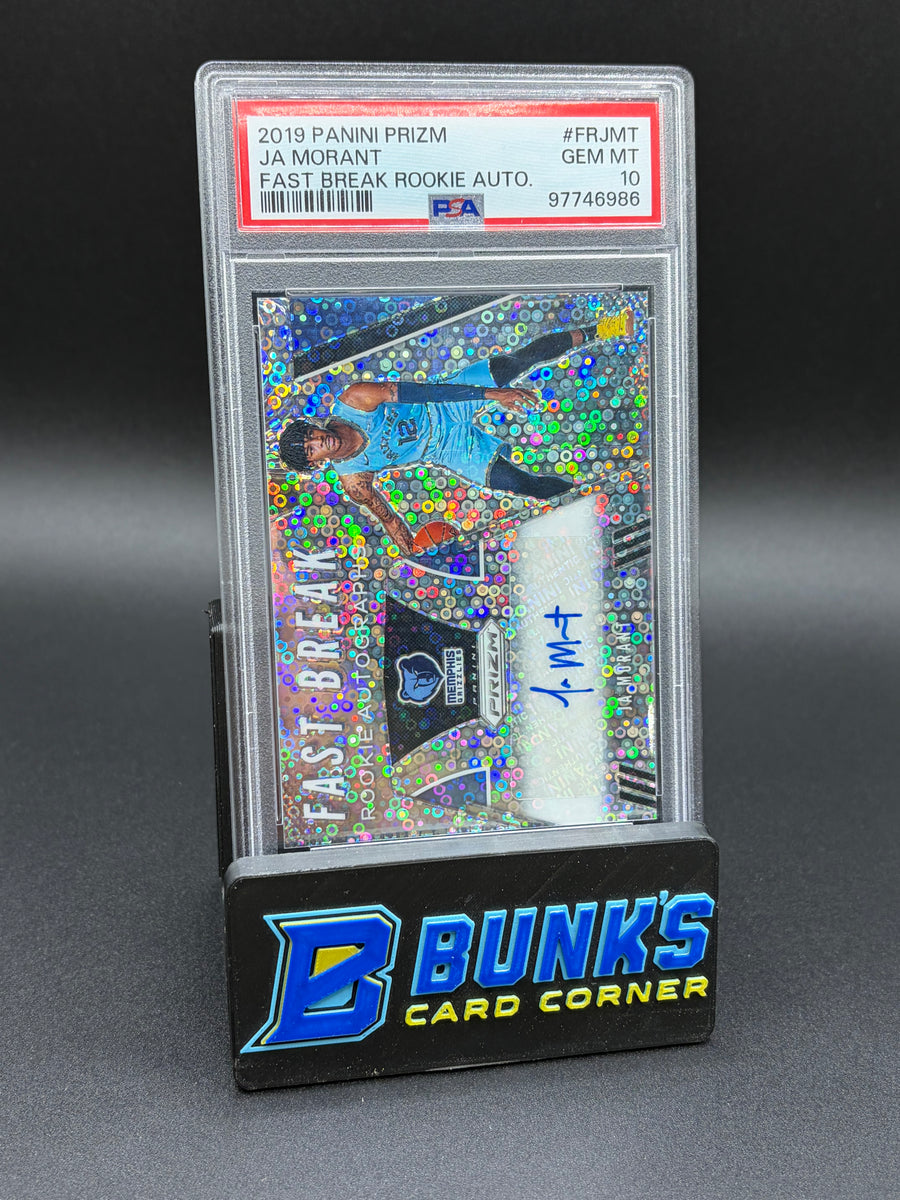 2019 Ja Morant Fast Break Rookie Auto PSA 10