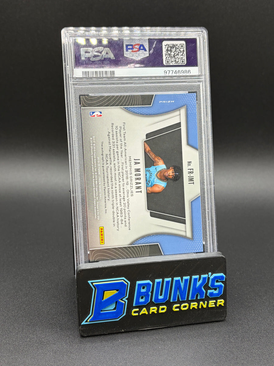 2019 Ja Morant Fast Break Rookie Auto PSA 10
