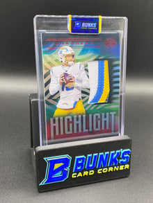 2021 Justin Herbert 76/99 Highlight Patch