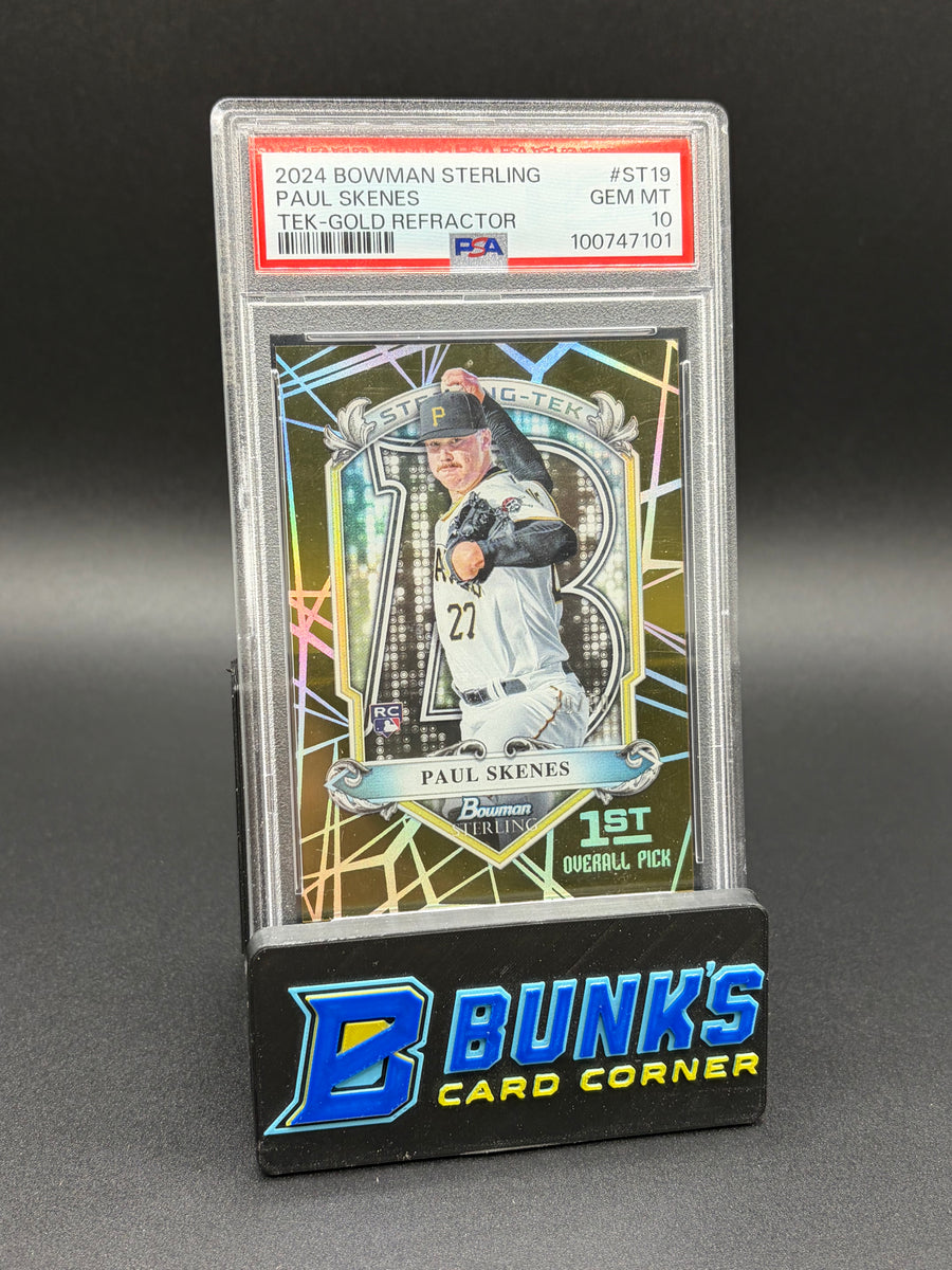 2024 Paul Skenes Gold Refractor PSA 10 10/50