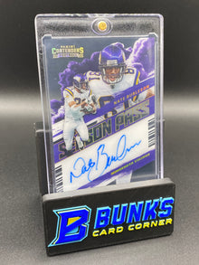 2022 Nate Burleson Contenders Auto