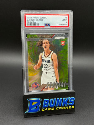 2024 Caitlin Clark Fractal PSA 9