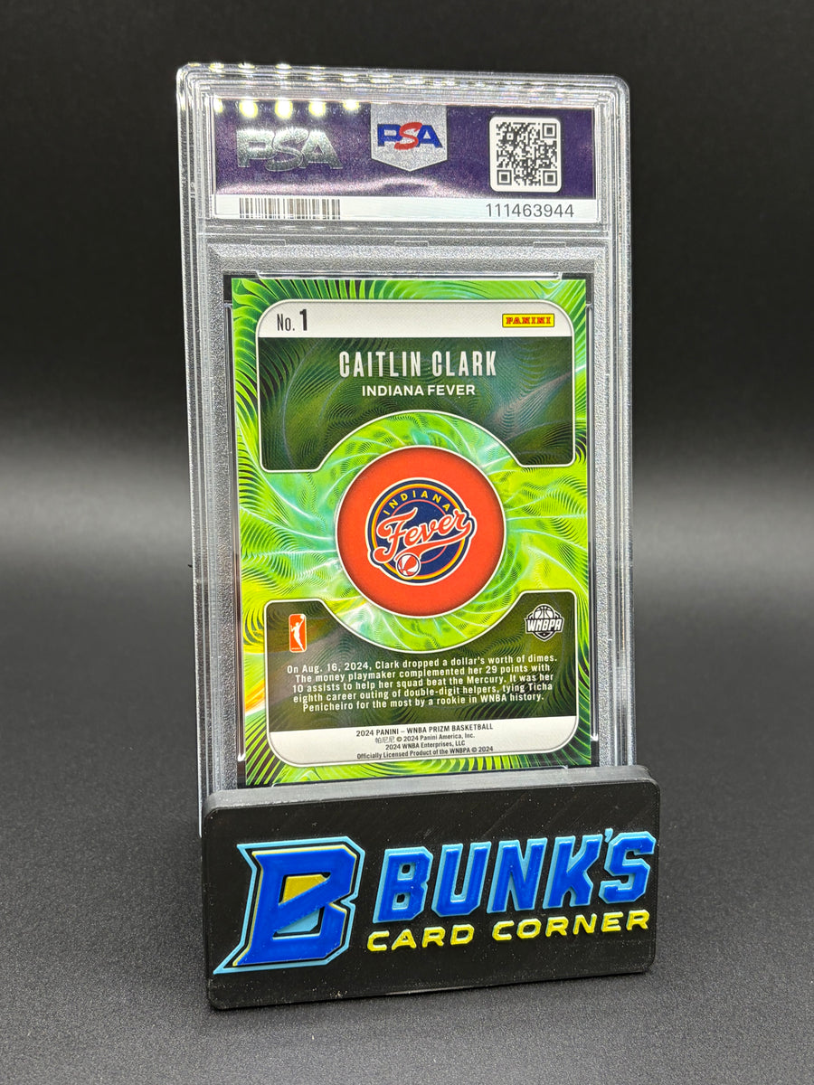 2024 Caitlin Clark Fractal PSA 9
