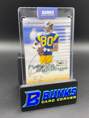 1999 Isaac Bruce Auto Private Signings