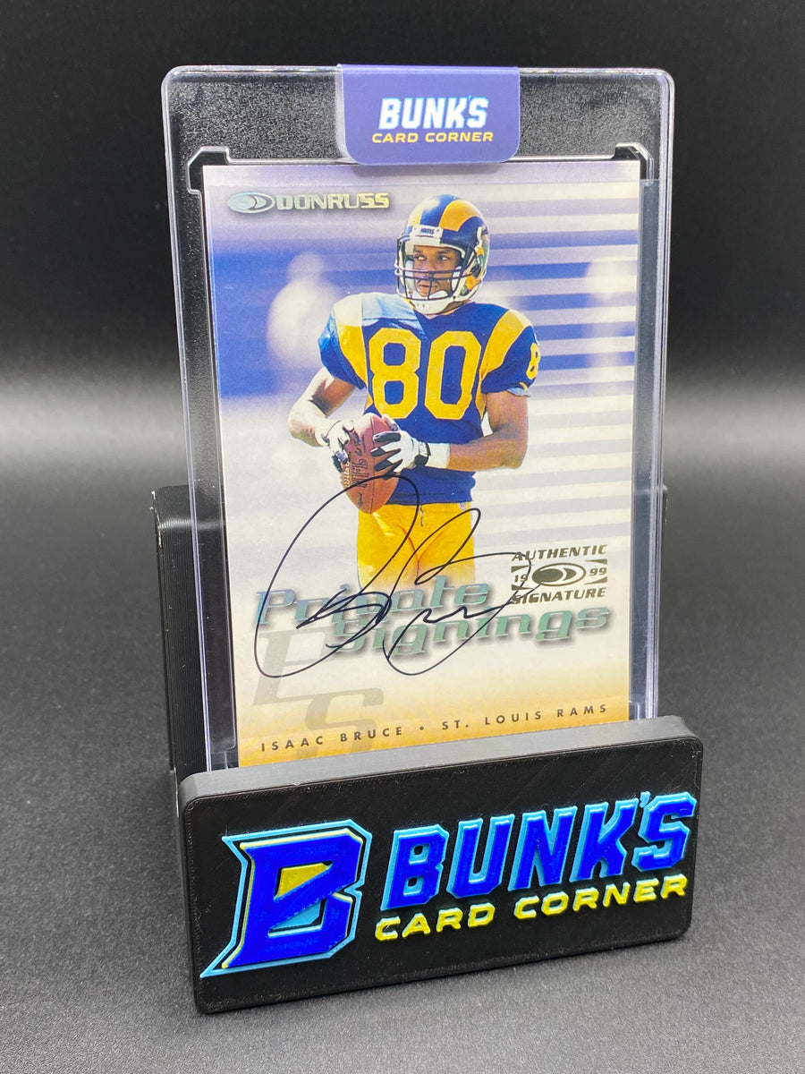 1999 Isaac Bruce Auto Private Signings