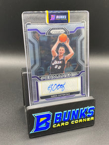 2021-22 Greg Ostertag Panini Prizm Auto
